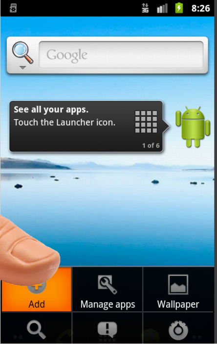 Android application Relógio Rubro Negro screenshort