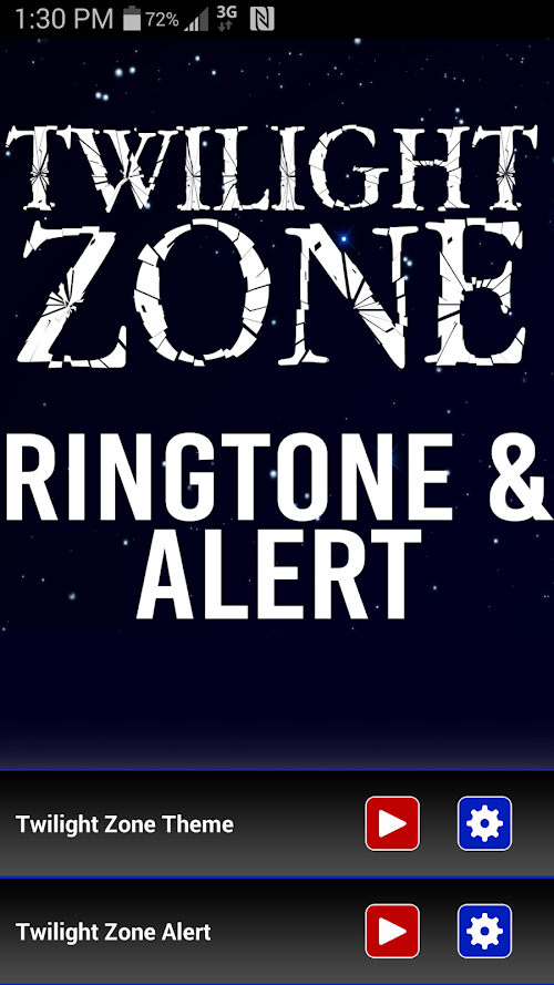 Android application The Twilight Zone Ringtone screenshort