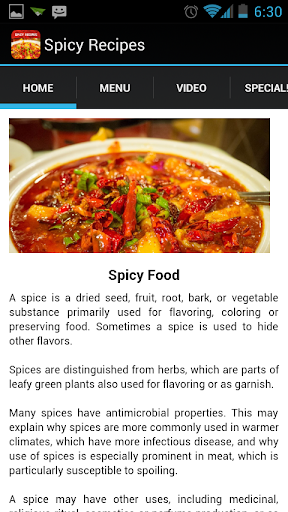 Spicy Recipes