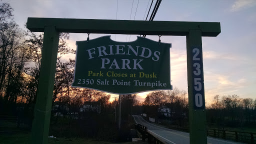 Friends Park Welcome Sign