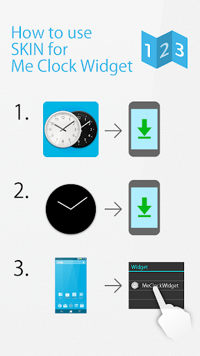 7セグLEDデジタル時計ウィジェット C-Me Clock