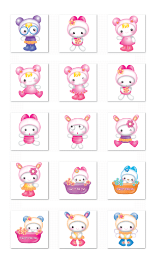 Cute Chat Stickers-Facebook