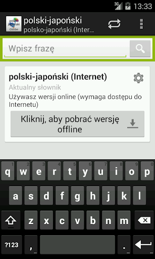Polish-Japanese Dictionary