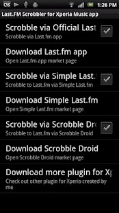 Free Download Last.FM Scrobbler for Xperia APK for Android
