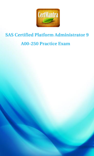 SAS Platform Admin 9 Prep