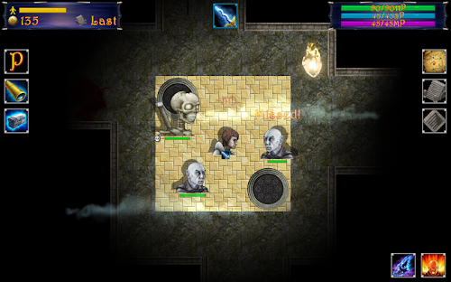 Android application Down In The Deep (roguelike) screenshort