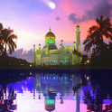 Mosque and Lake Live Wallpaper icon