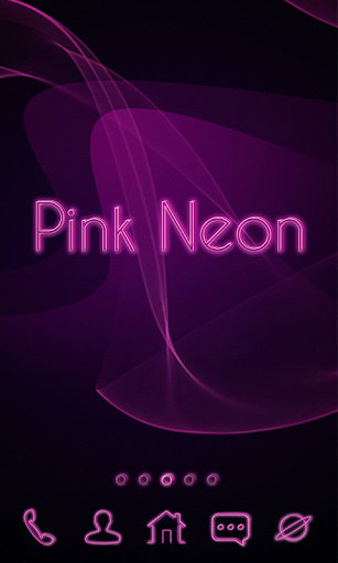 Pink Neon Launcher