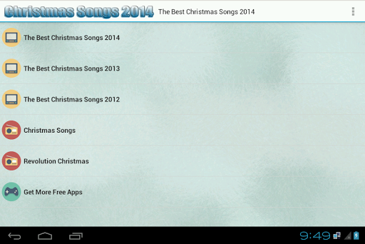 The Best Christmas Songs