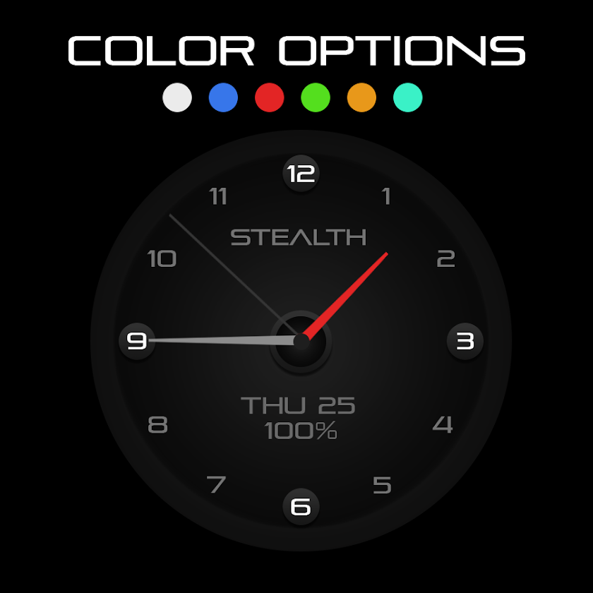 Stealth Watch Face Screen 2