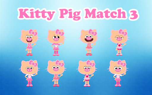 【免費休閒App】Kitty Pig Match3 Game Free-APP點子