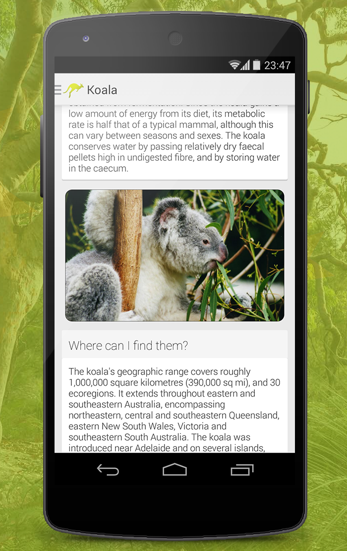 Wildlife of Australia Screen 3