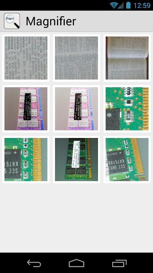 Magnifier, Magnifying Glass with Flashlight Android Apps on Google Play