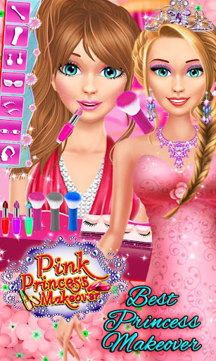 【免費休閒App】Pink Princess Makeover-APP點子