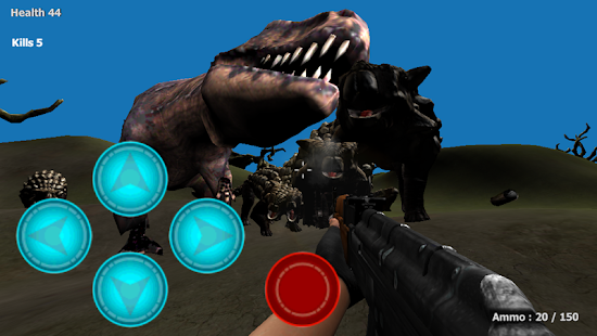 Dinosaur Hunter Rampage FPS