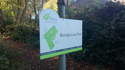 Basingbourne Park Entrance Sign