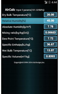 AirCalc for Android Screenshots 2
