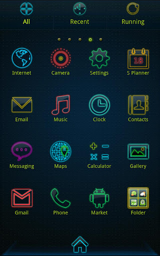 Colorful life golauncher theme v1.0