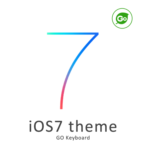 iOS7 WT. Theme for GO Keyboard Apk Free download for android