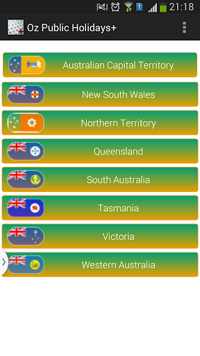 Oz Public Holidays+