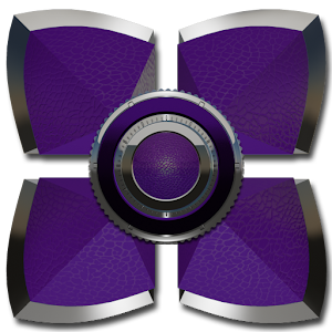 Next Launcher Theme Purple Ele Mod apk son sürüm ücretsiz indir