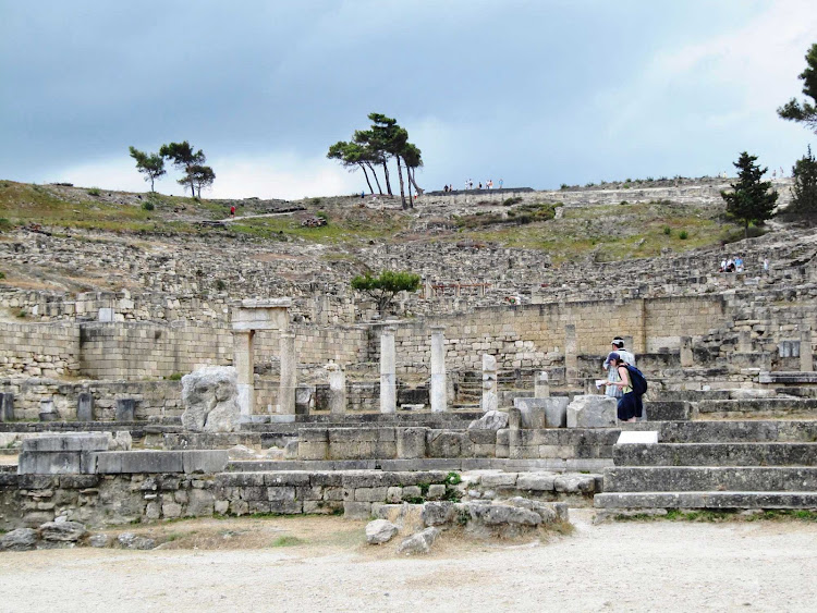 The ancient city of Kameiros on the Greek island of Rhodes.