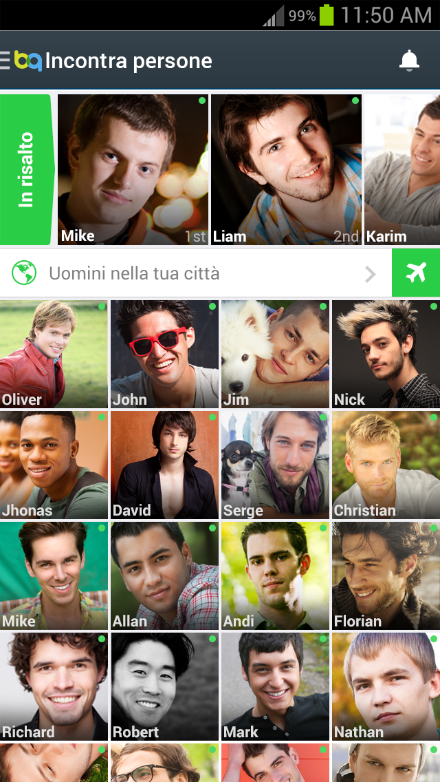 Android application BoyAhoy+ - Gay Chat &amp; Friend screenshort