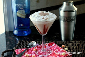 Chocolate Coconut Caketini