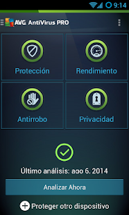 AntiVirus PRO: version premium - screenshot thumbnail