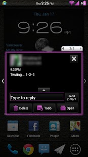 Free Download Leather Pink GoSMS Theme APK for PC