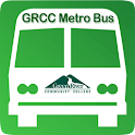 GRCC Metro Bus Donate logo