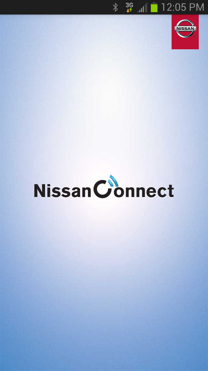 Android application Nissan Mobile Partner screenshort