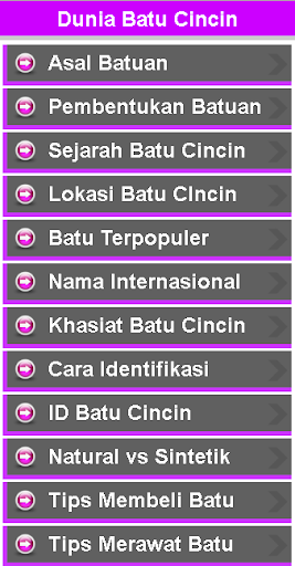 Dunia Batu Cincin