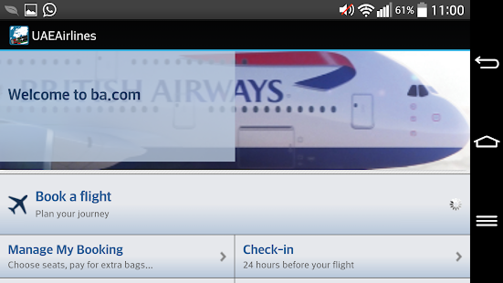 UAE Airlines © Screenshots 3