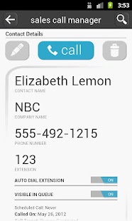 Lastest Sales Call Manager (Unlocker) APK