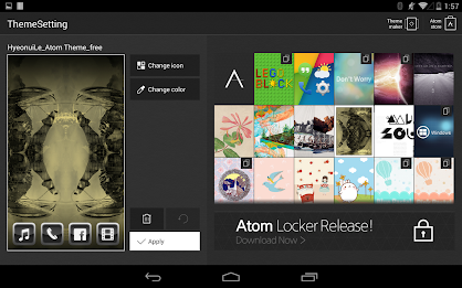 HYEONUI LE Atom theme (free) poster 7