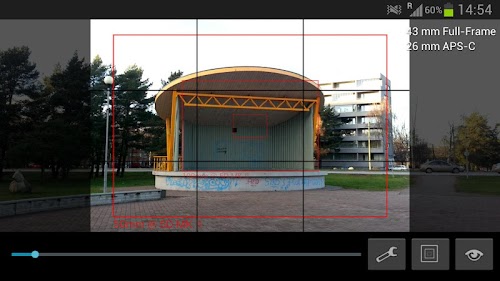 Android application Focal Finder screenshort