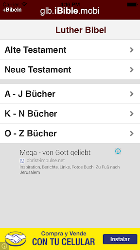 Bible - Luther Bibel - Deutsh