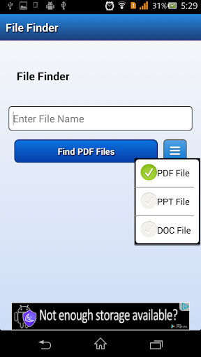PDF File Finder