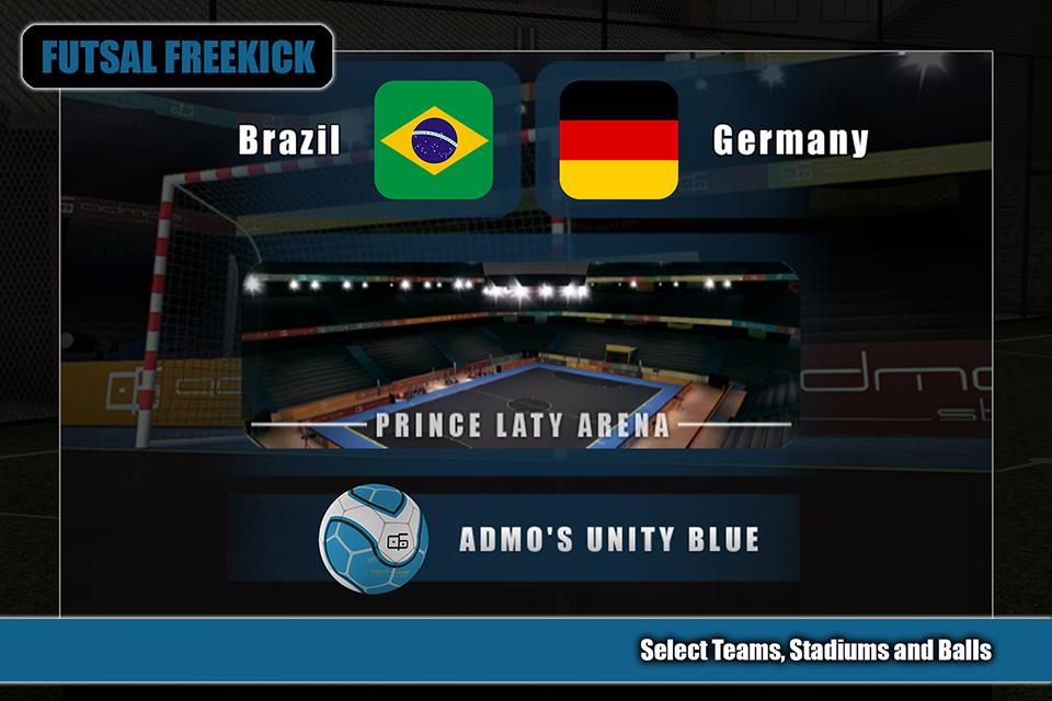 Android application Futsal Freekick screenshort