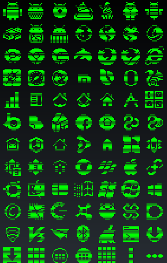 1BIT GREEN Icon Theme Android Apps on Google Play