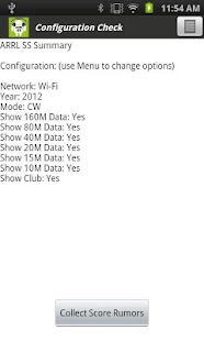 ARRL SS Summary screenshot