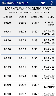 Sri Lanka Train Scheduleのおすすめ画像3