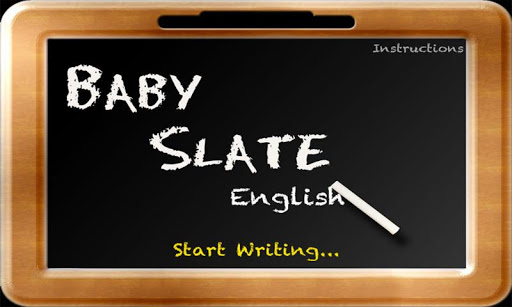 Baby Slate - English