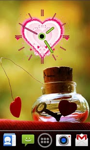 Free Download Love Clock Live Wallpaper APK
