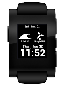 Watch Surf - Pebble Surf Watch