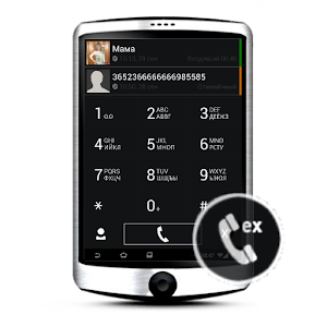 Dark WP7 theme for exDialer.apk 1