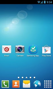 Galaxy S5 Go Launcher Theme