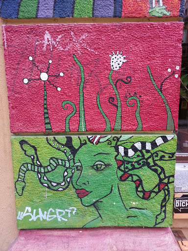 Streetart Medusa Dresden Neustadt
