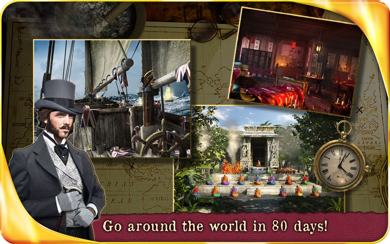 Around the World in 80 Days ♔ - Apl Android di Google Play